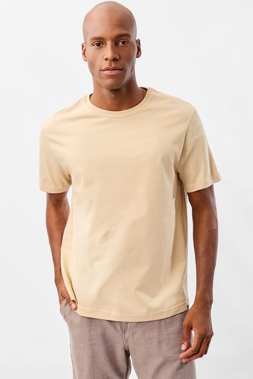 T-Shirt Básica Comfort Nude
