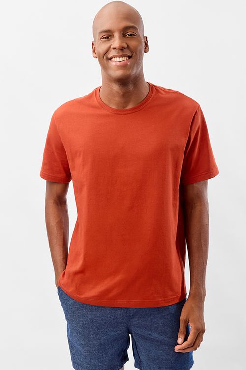 T-Shirt Básica Comfort Telha