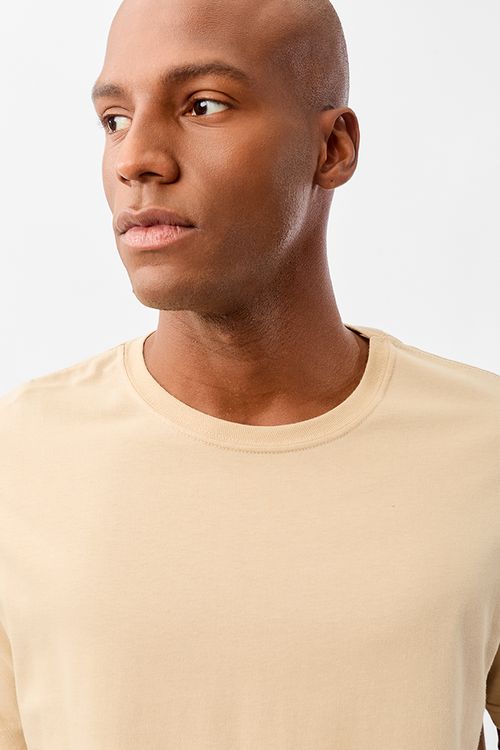 T-Shirt Básica Comfort Nude