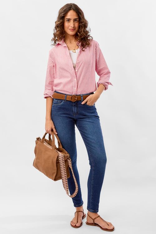 Calça Jeans Skinny Super Stone