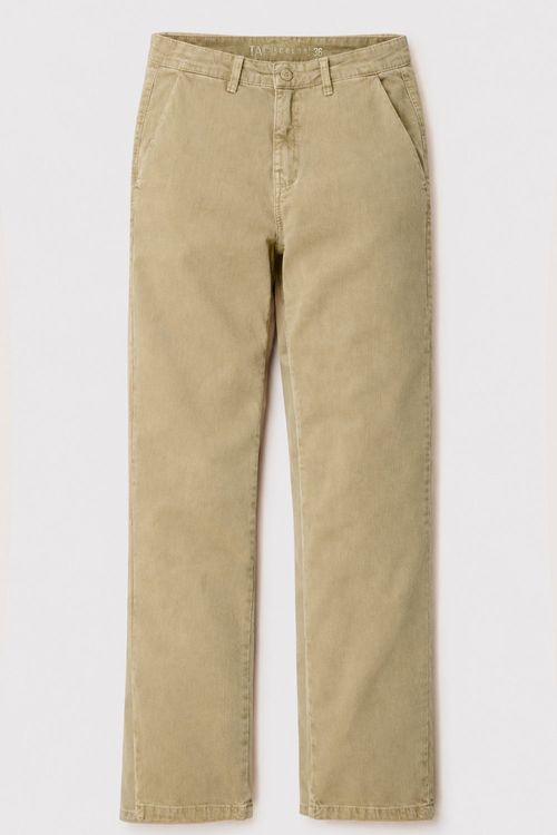 Calça Color Chino Estonada Verde