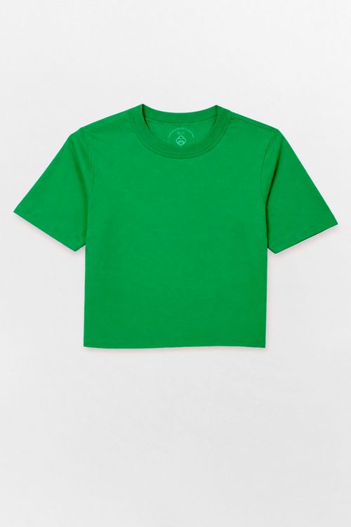 Blusa Básica Premium Boxer Pima Verde