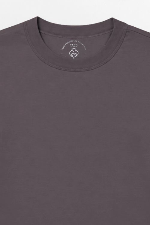Blusa Básica Premium Boxer Pima Grafite