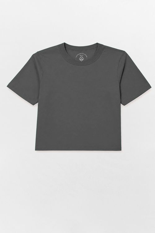 Blusa Básica Premium Boxer Pima Grafite