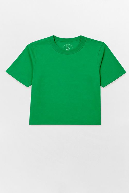 Blusa Básica Premium Boxer Pima Verde
