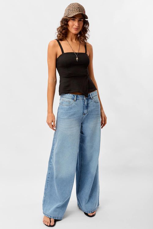 Blusa Tricot Preta