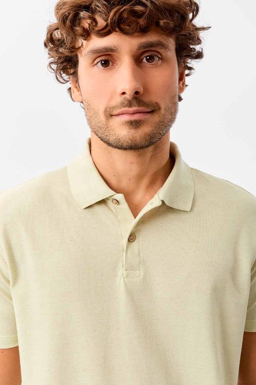 Polo Básica Piquet Linho Vd Cl