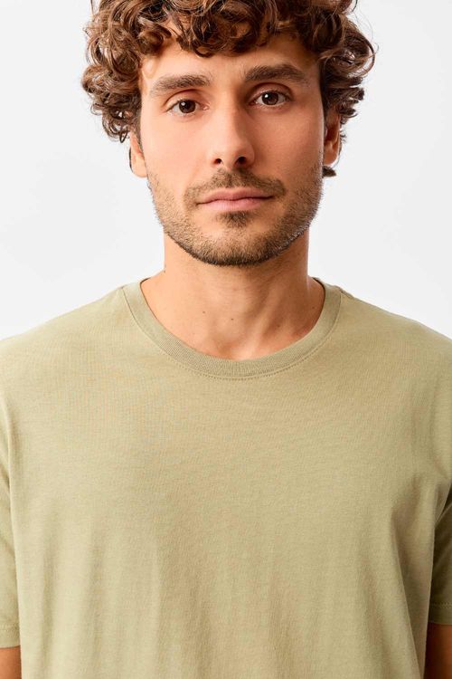 T-Shirt Básica Comfort Verde Militar