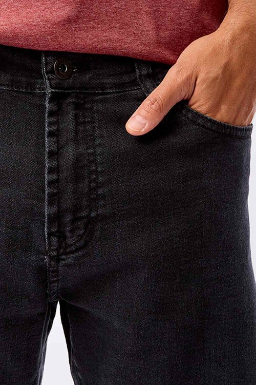 Bermuda Jeans Black