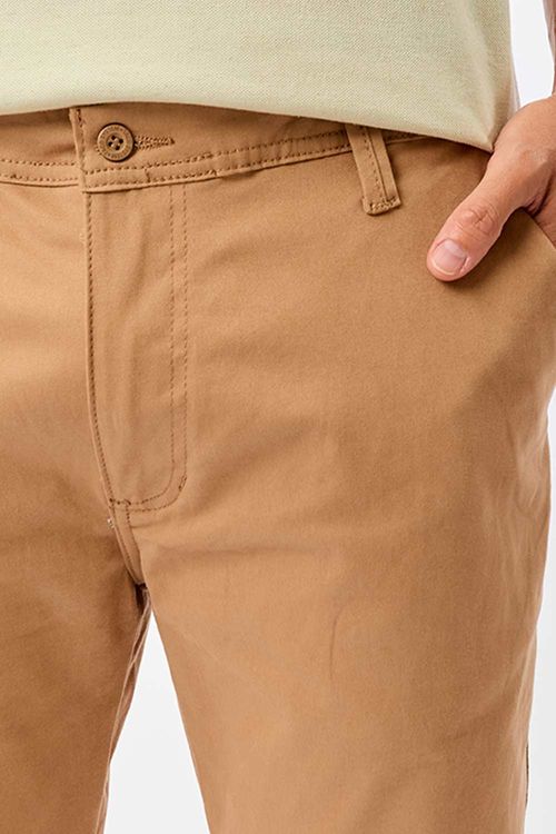Calça Chino Flex Khaki