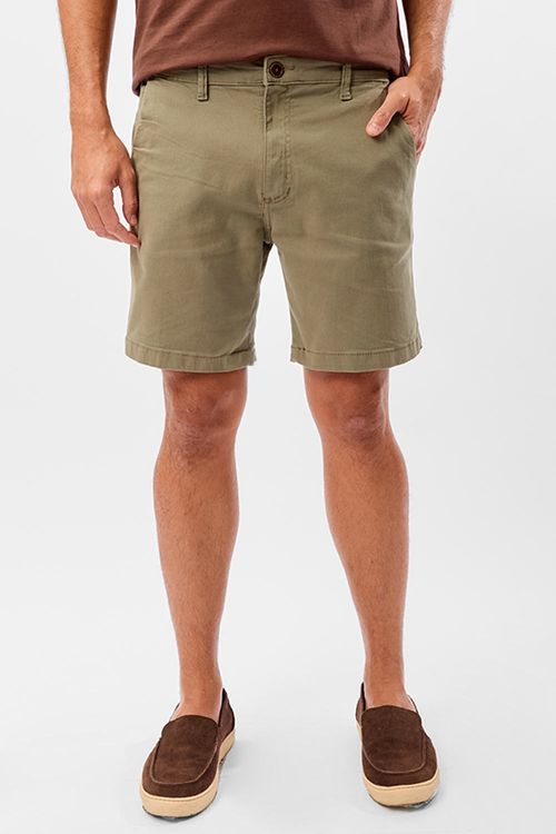 Bermuda Chino New Flex Verde Musgo