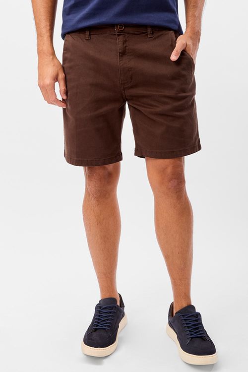 Bermuda Chino New Flex Marrom