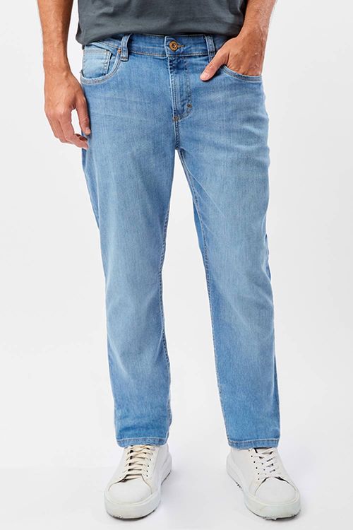 Calça Jeans Slim Destroyer