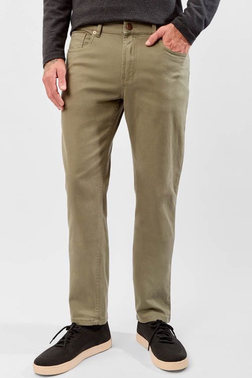 Calça Color Slim Verde