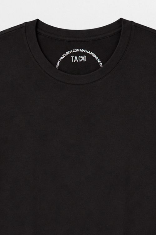 Blusa Básica Premium Modal Tech Preta