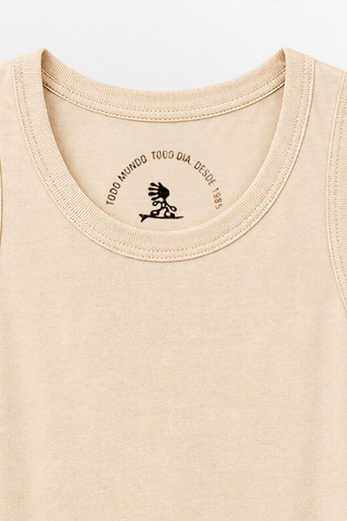 Regata Básica Infantil Off White