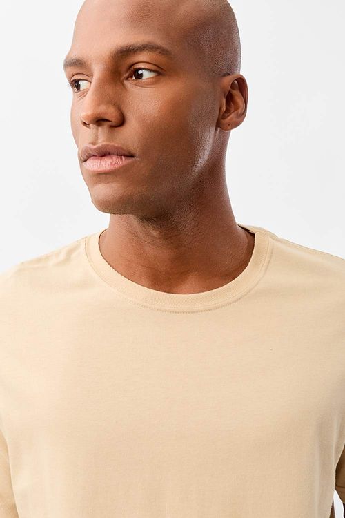 T-Shirt Básica Comfort Nude
