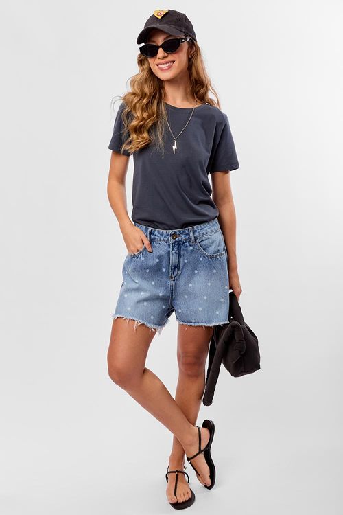 Blusa Básica Egípcia Premium Grafite