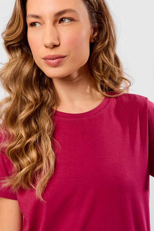 Blusa Básica Egípcia Premium Vinho