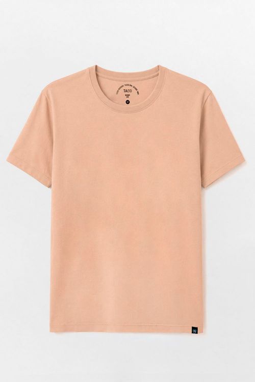 T-Shirt Básica Fit Khaki