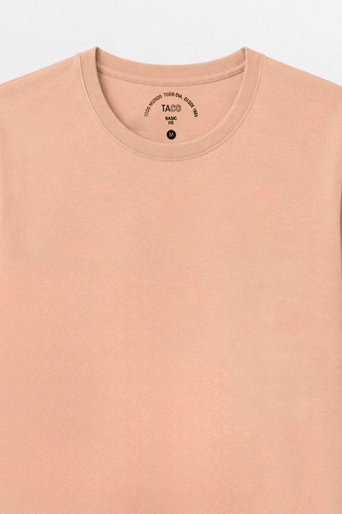 T-Shirt Básica Fit Khaki