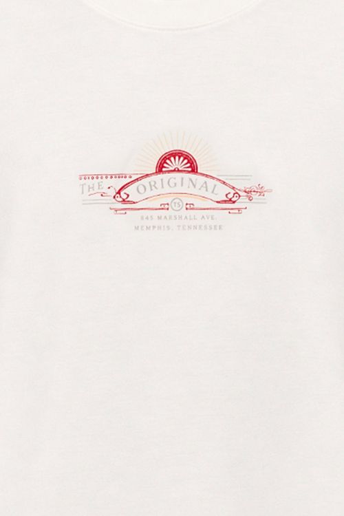 T-Shirt Infantil Estampada Fone Oversized Off White