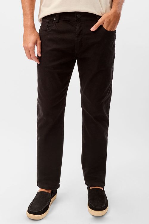 Calça Color Slim Preta