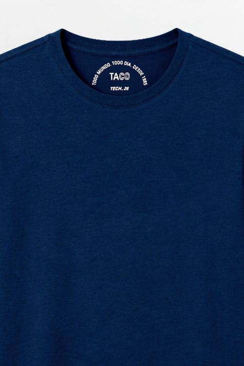 T-Shirt Especial Modal Tech Azul Marinho