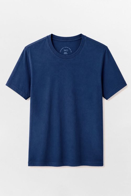 T-Shirt Básica Comfort Azul Marinho