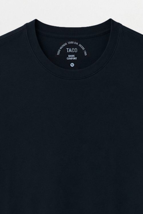 T-Shirt Básica Comfort Preta