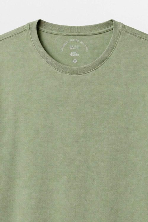 T-Shirt Básica Comfort Verde Militar