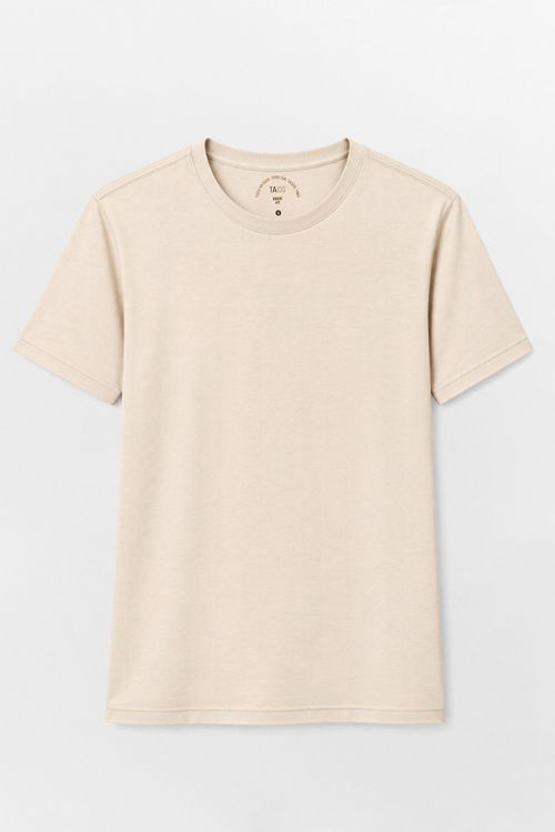 T-Shirt Básica Fit Off White