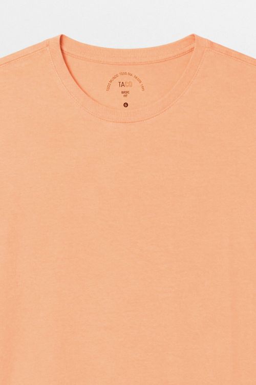 T-Shirt Básica Fit Laranja