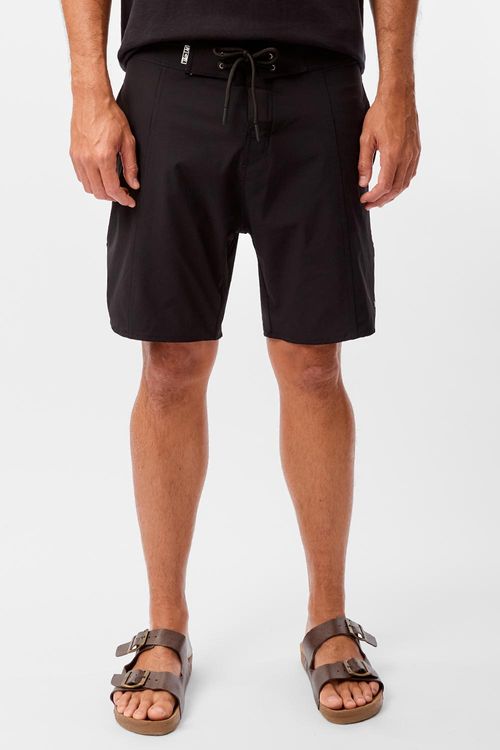 Boardshort Ripstop Flex Uv Preto
