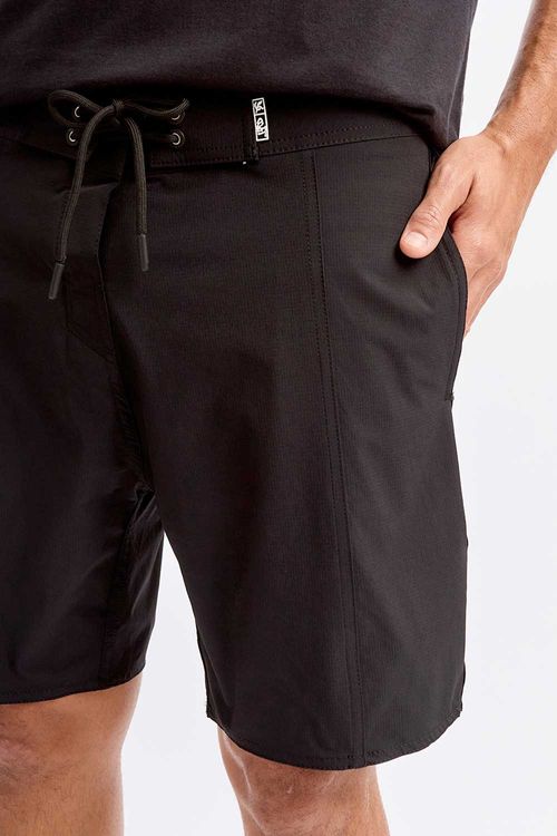 Boardshort Ripstop Flex Uv Preto