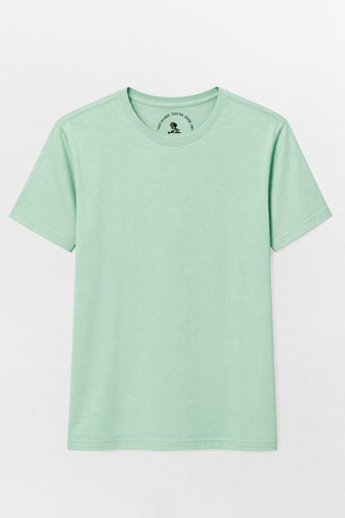 T-Shirt Infantil Básica Verde Clara