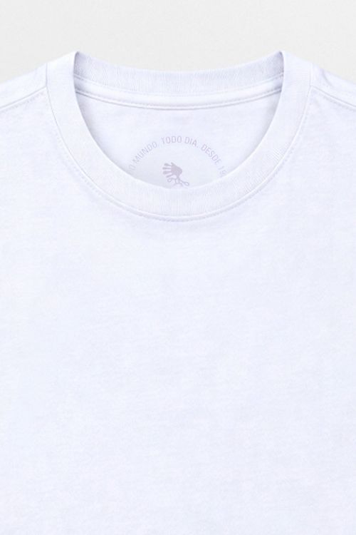 T-Shirt Infantil Básica Branca