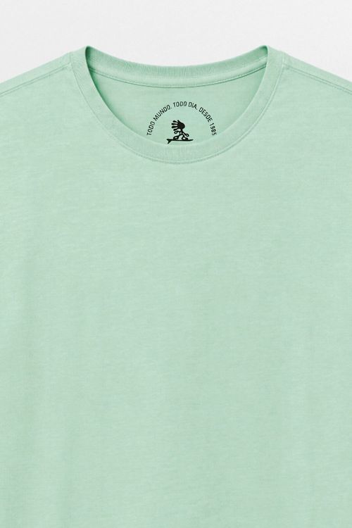 T-Shirt Infantil Básica Verde Clara