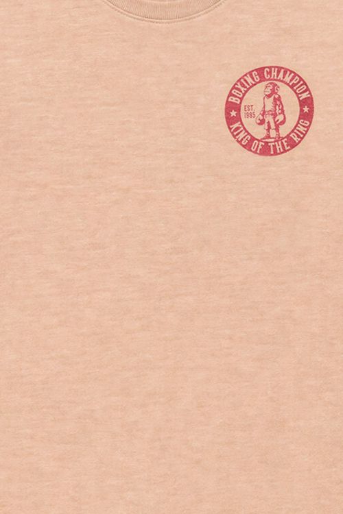 T-Shirt Infantil Estampada Carimbo Monkey Khaki