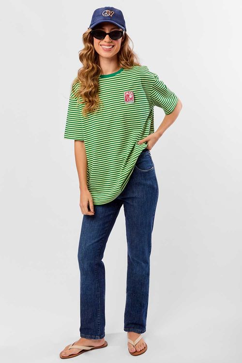 Calça Jeans Straight Stone