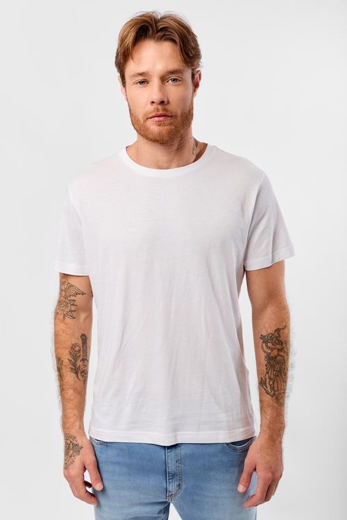 T-Shirt Especial Modal Tech Branca