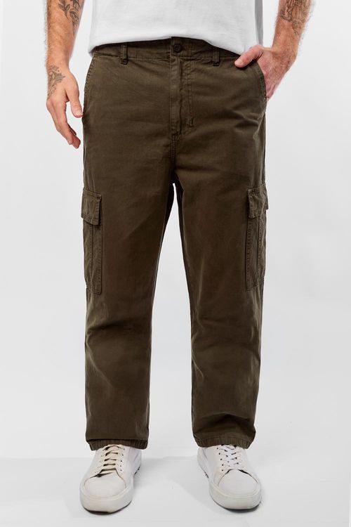 Calça Cargo Stone Verde