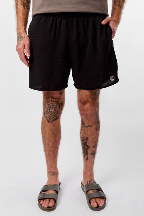 Short Liso Preto