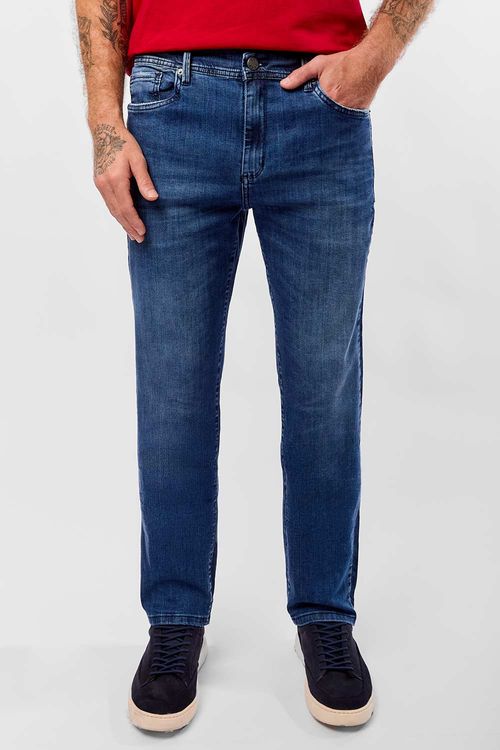 Calça Jeans Slim Super Stone