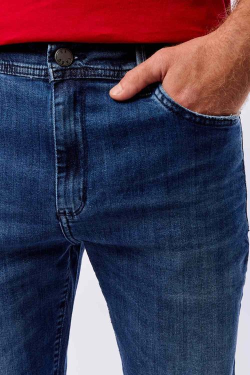 Calça Jeans Slim Super Stone