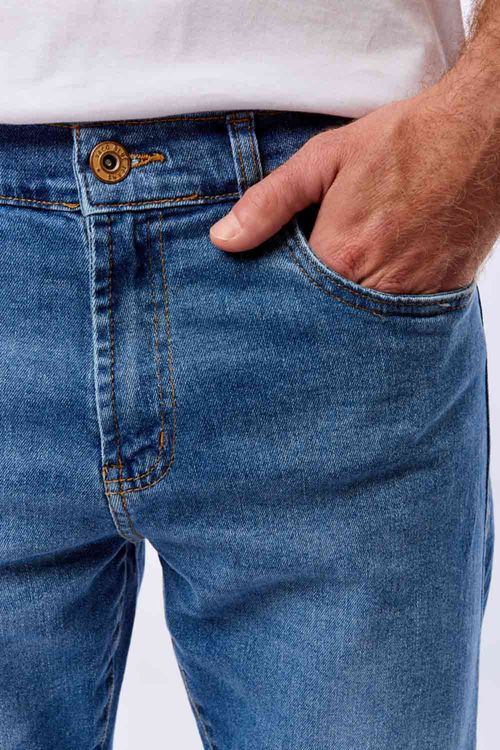 Calça Jeans Slim Premium Flex Destroyer