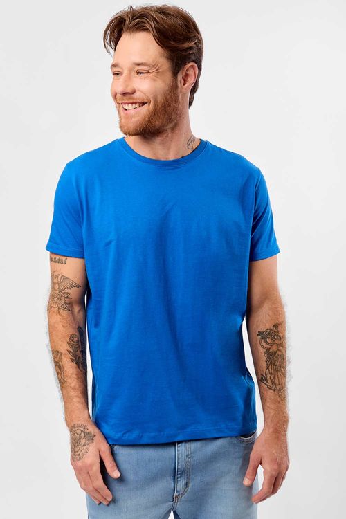 T-Shirt Básica Comfort Azul Royal