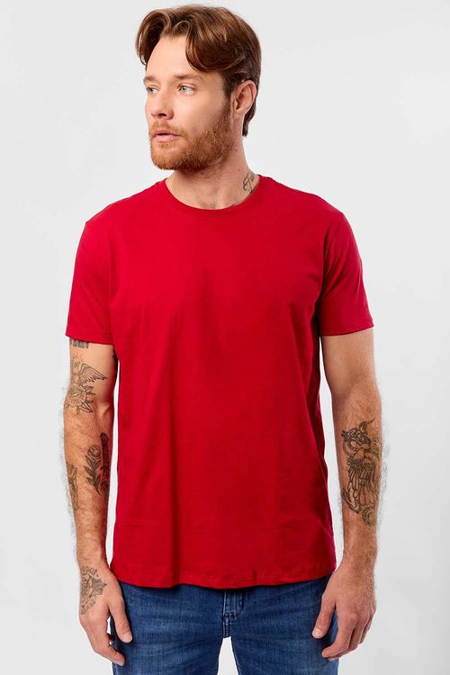 T-Shirt Básica Comfort Vermelha