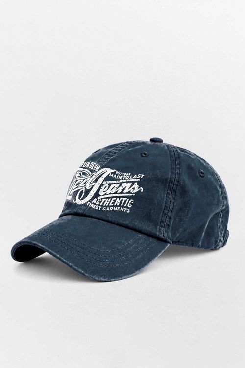 Boné Stone Taco Blue Jeans Preto