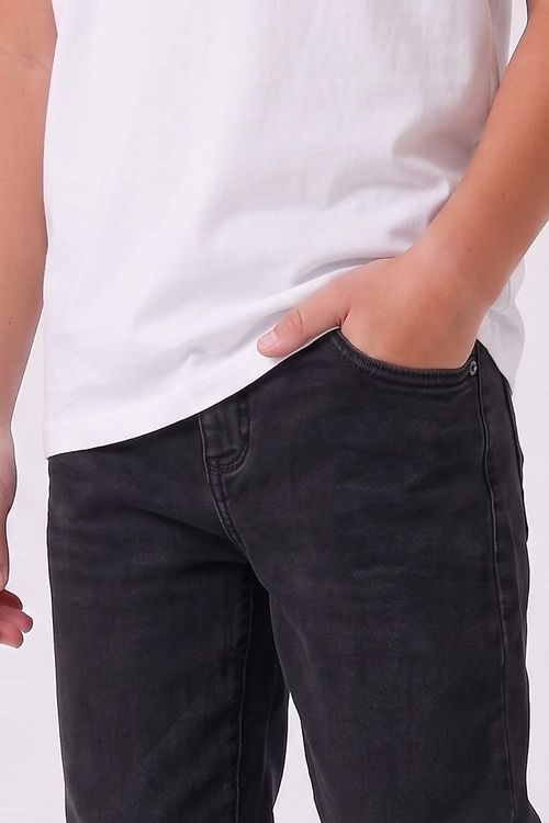 Calça Jeans Infantil Preta
